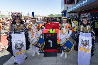 Mandalika Race 2 Parc Ferme | SRO Motorsport Group