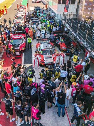 Mandalika Race 1 Parc Ferme | SRO Motorsport Group