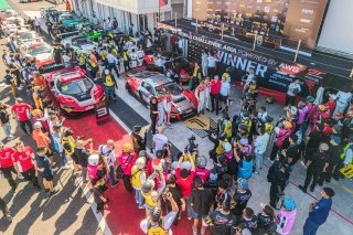 Mandalika Race 1 Parc Ferme | SRO Motorsport Group