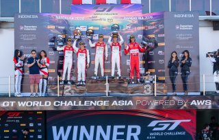 Mandalika Race 1 Podium | SRO Motorsport Group
