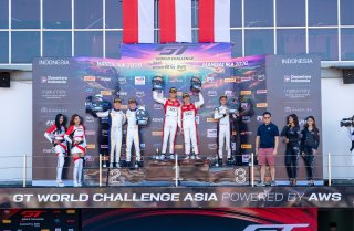 Mandalika Race 1 Podium | SRO Motorsport Group