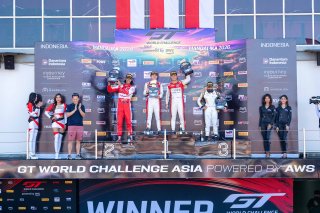 Mandalika Race 1 Podium | SRO Motorsport Group