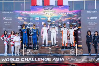 Mandalika Race 1 Podium | SRO Motorsport Group