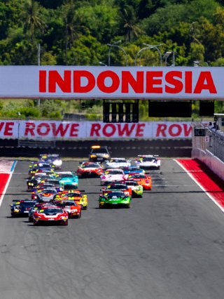 Mandalika Race 1 Start | SRO Motorsport Group