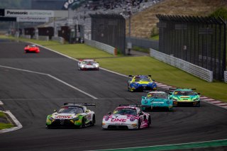 32	Absolute Corse		Kyle Washington			Tom Sargent			Porsche 911 GT3 R (992) EVO 77	Craft-Bamboo Racing		Daisuke Yamawaki			Liang Jiatong			Mercedes-AMG GT3 EVO | SRO Motorsports Group