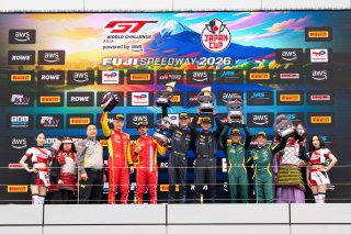 Fuji Race Overall Podium | SRO Motorsports Group