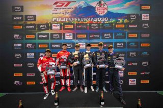 Fuji Race 1 Overall Podium | SRO Motorsports Group