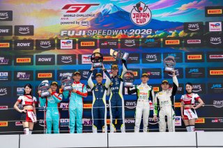 Fuji Race 1 Silver-Am Podium | SRO Motorsports Group