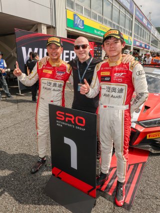 16	FAW Audi Sport Asia Team Phantom		Cheng Congfu			Yu Kuai***			Audi R8 LMS GT3 EVO II  | SRO Motorsports Group