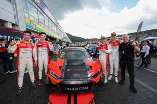 	15	Audi Sport Asia Team Phantom		Andr&eacute;s Pato			Jaxon Evans			Audi R8 LMS GT3 EVO II 			 	16	FAW Audi Sport Asia Team Phantom		Cheng Congfu			Yu Kuai***				 | SRO Motorsports Group