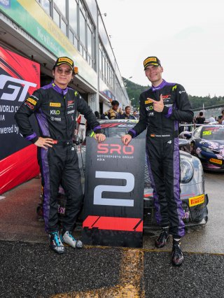 	11	Origine Motorsport		Lu Wei			Laurin Heinrich			Porsche 911 GT3 R (992) EVO			 | SRO Motorsports Group