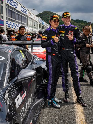 Okayama Race 1 Parc Ferme | SRO Motorsports Group