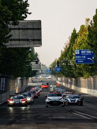 Beijing Race 1 Start | SRO Motorsports Group