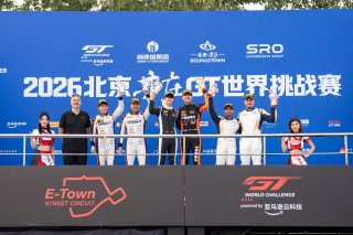 Beijing Race 1 Podium Overall | SRO Motorsports Group
