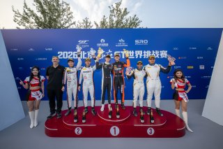 Beijing Race 1 Podium Overall | SRO Motorsports Group
