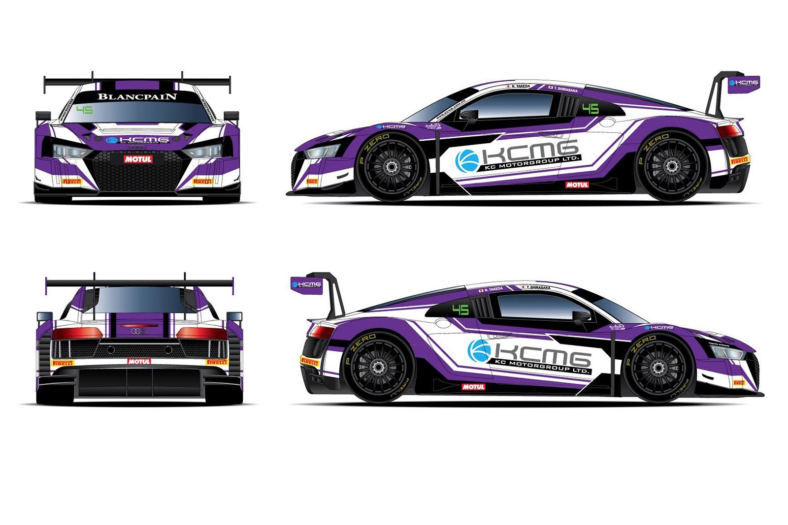 KCMG add Am Cup Audi to existing Nissan GT3 line-up