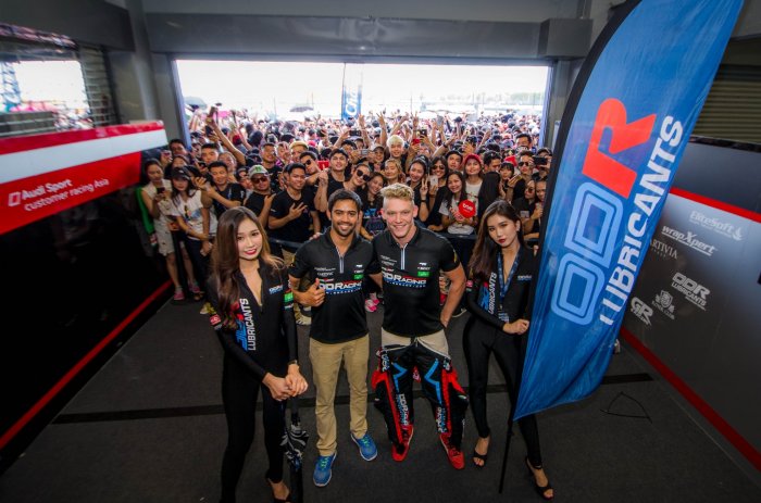 Incredible OD Racing support on show at Buriram