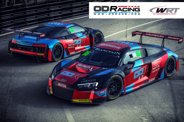 2017 runners-up OD Racing and Gilbert join Team WRT