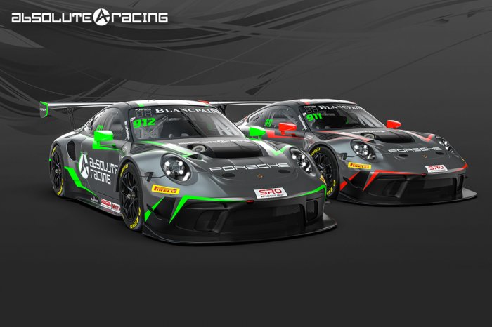 Absolute Racing adds Porsches to Blancpain GT World Challenge Asia entry