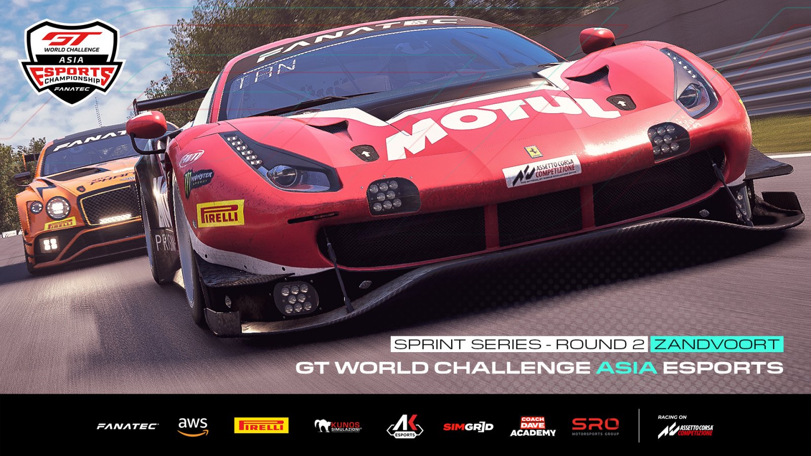 Duel in the Dunes: Zandvoort welcomes GT World Challenge Asia Esports