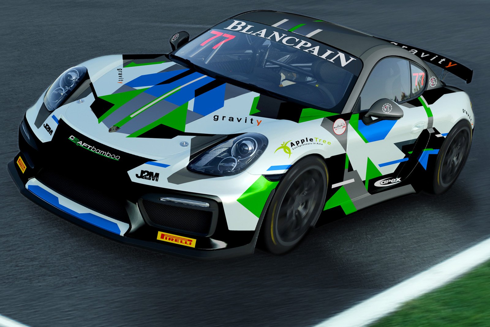 Craft-Bamboo Racing confirms Porsche GT3 and GT4 Blancpain GT Series Asia entries