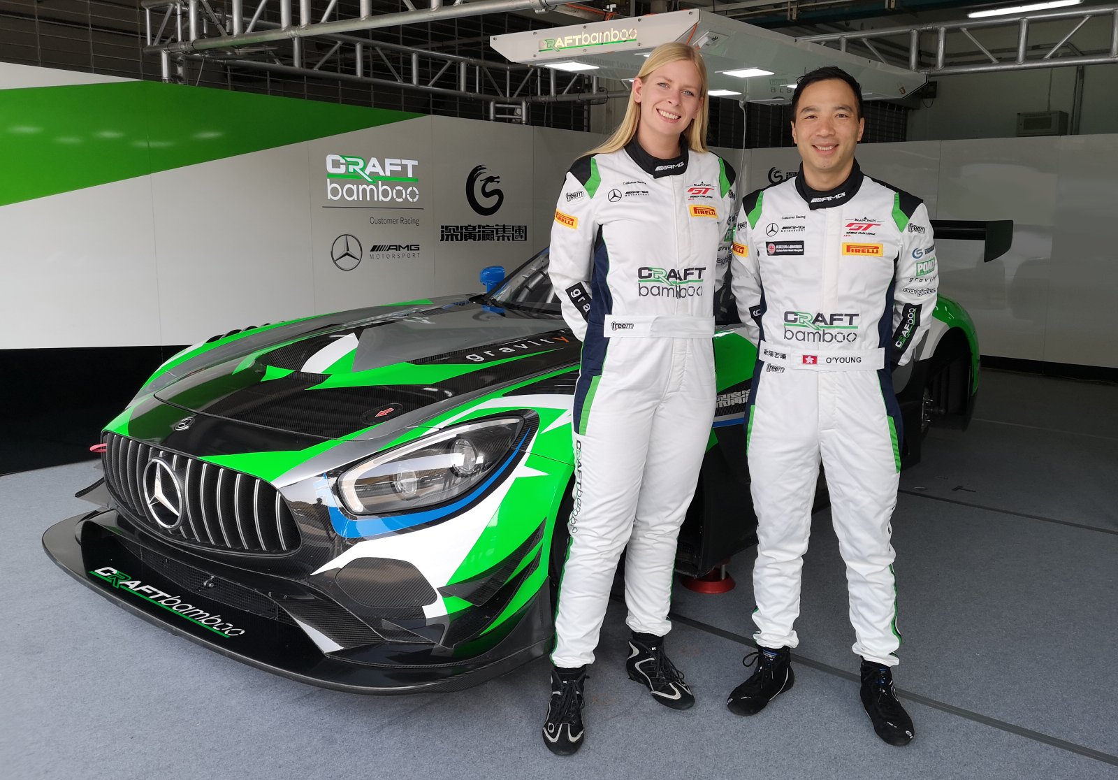 Nielsen and O'Young team up for Craft-Bamboo and Mercedes-AMG