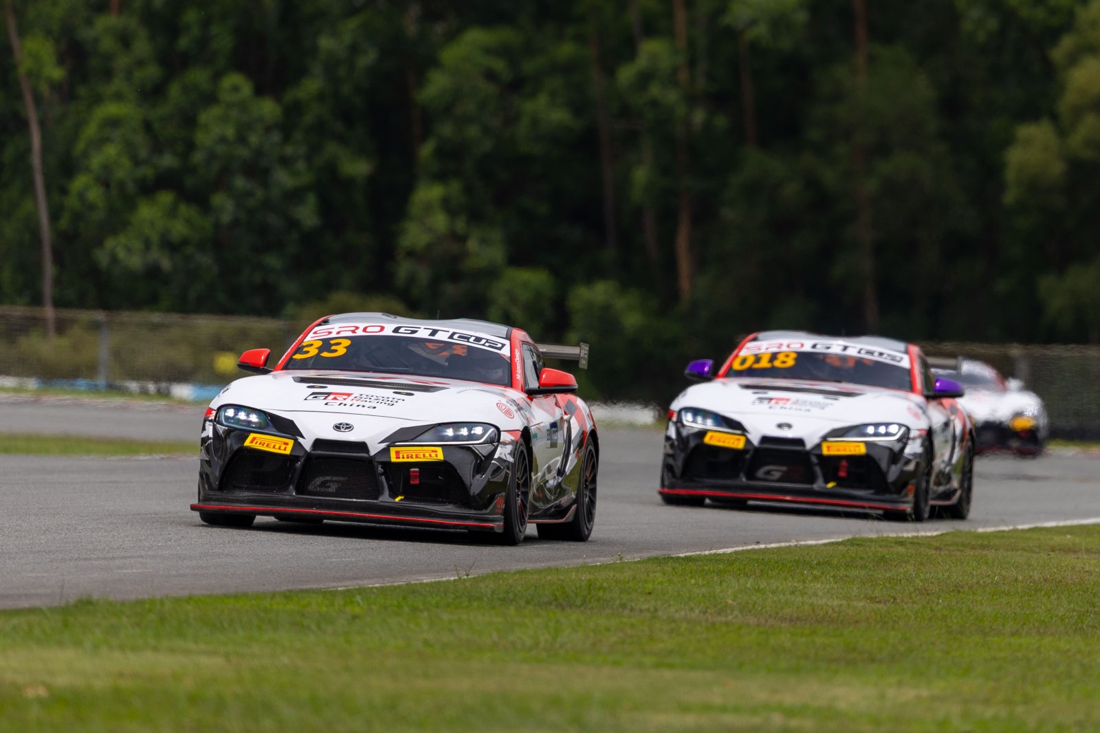 SRO GT杯珠海站排位赛：韩坜潮黄揆笙助TOYOTA GAZOO Racing China包揽双回合杆位