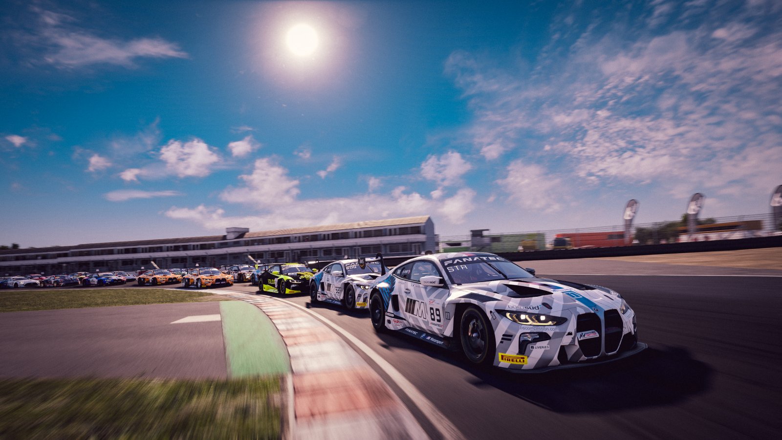 ESPORTS: Stanley snatches the points lead by heading a one-two for BMW M Team BS+Competition at Donington