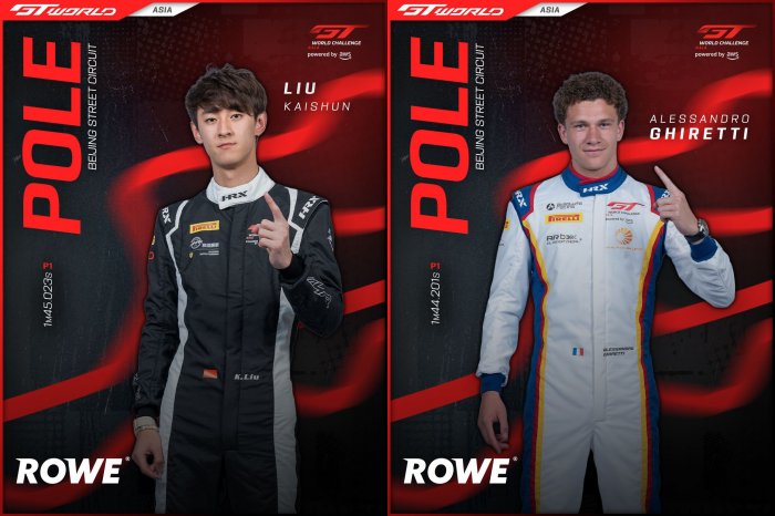 Beijing: Poles for Liu and Ghiretti