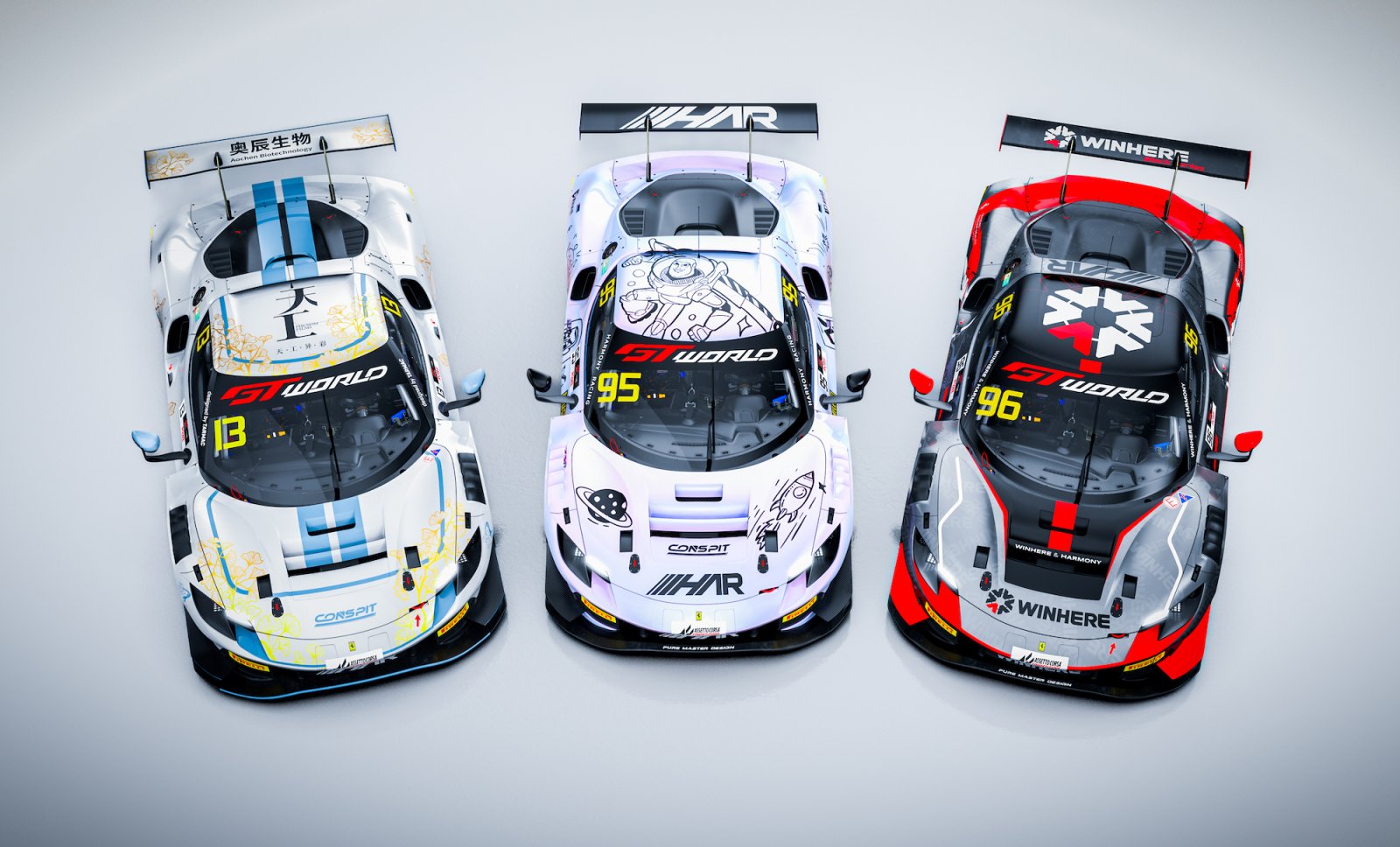 Harmony reveals three-car GT World Asia entry